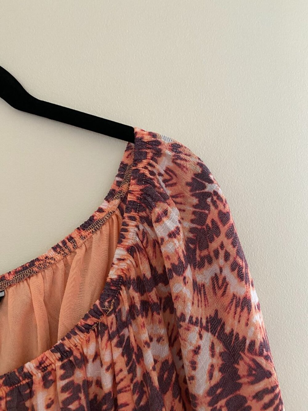 Sunset Color Tie Dye Dress